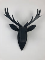 STAG HEAD Wall Mounted - Hand Crafted - Copper Stag- Faux Deer Wall Mounted - Wall Art - Animal Wall Decor & Art